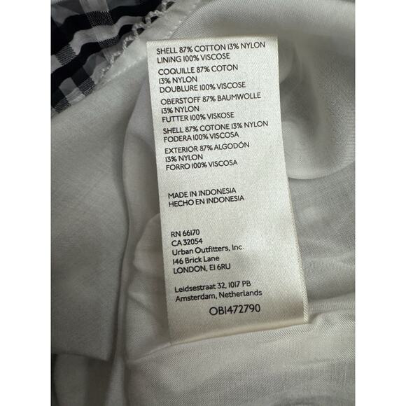 Anthropologie Maeve Plaid Retro MIni Dress Collared Coastal 12 - Picture 12 of 12